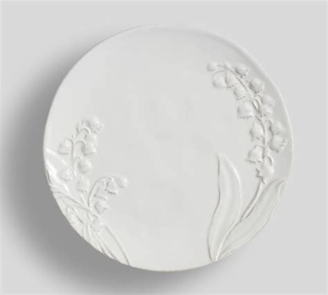 lily of the valley salad plates.